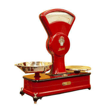 Berkel Vintage Double Scale VI Red