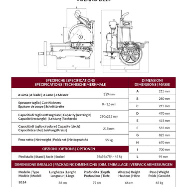 Outlet-Volano B114 Demo model/gebruikt voor demonstraties